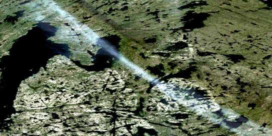 Air photo: Duncan Lake Satellite Image map 085I13 at 1:50,000 Scale