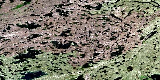 Air photo: Morose Lake Satellite Image map 085I15 at 1:50,000 Scale