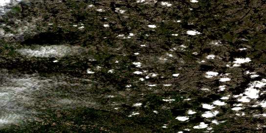 Air photo: Narcisse Lake Satellite Image map 085J10 at 1:50,000 Scale