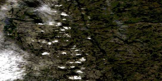 Air photo: Awry Lake Satellite Image map 085J15 at 1:50,000 Scale