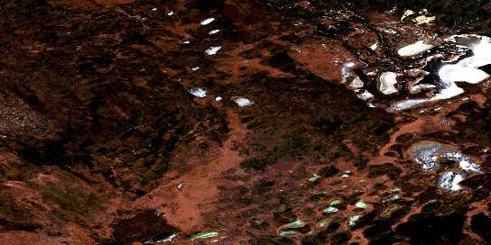 Air photo: Sharun Lake Satellite Image map 085K04 at 1:50,000 Scale