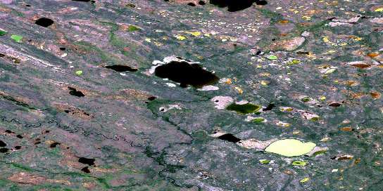 Air photo: Benner Creek Satellite Image map 085K05 at 1:50,000 Scale