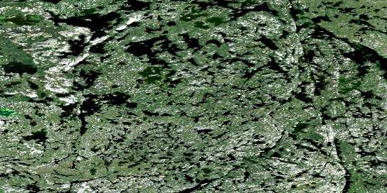 Air photo: Ketcheson Lake Satellite Image map 085N15 at 1:50,000 Scale