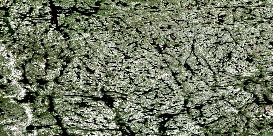 Air photo: Pollock Lake Satellite Image map 085O05 at 1:50,000 Scale