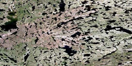 Air photo: Spencer Lake Satellite Image map 085P01 at 1:50,000 Scale