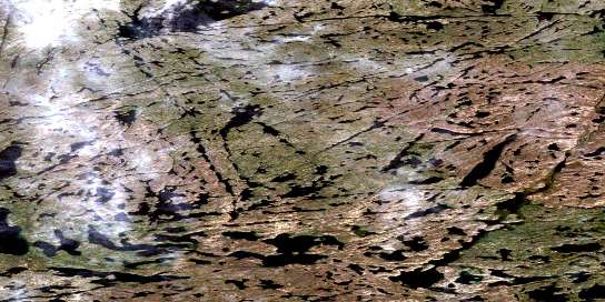 Nardin Lake Satellite Map 085P05 at 1:50,000 scale - National Topographic System of Canada (NTS) - Orthophoto