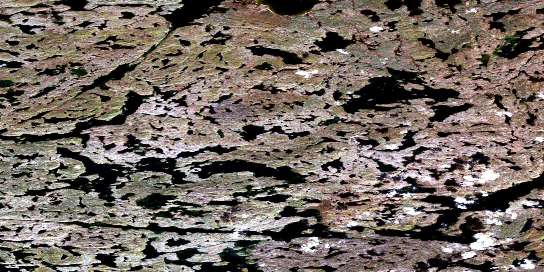 Air photo: Zipper Lake Satellite Image map 085P10 at 1:50,000 Scale