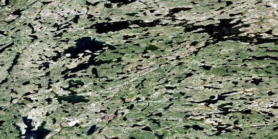 Air photo: Cotterill Lake Satellite Image map 086B02 at 1:50,000 Scale