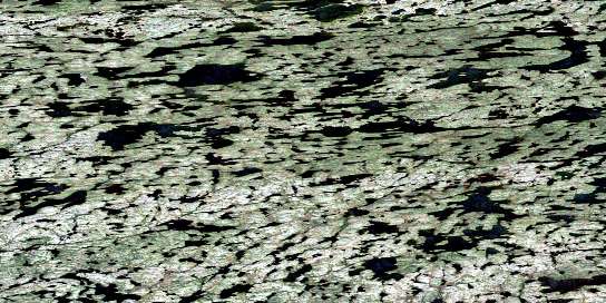 Christison Lake Satellite Map 086B09 at 1:50,000 scale - National Topographic System of Canada (NTS) - Orthophoto