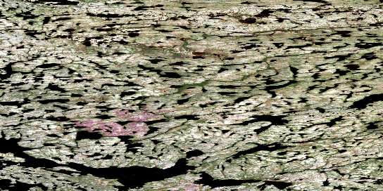 Air photo: Truce Lake Satellite Image map 086B10 at 1:50,000 Scale