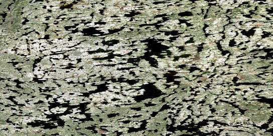 Air photo: Origin Lake Satellite Image map 086B11 at 1:50,000 Scale