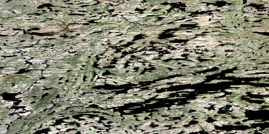 Air photo: Mesa Lake Satellite Image map 086B14 at 1:50,000 Scale