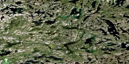Air photo: Carle Lake Satellite Image map 086C10 at 1:50,000 Scale