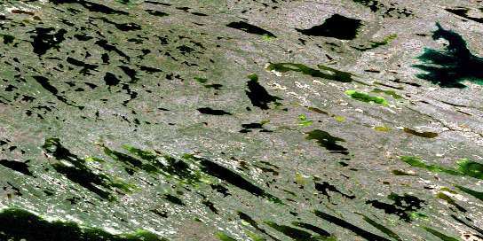 Air photo: Messina Lake Satellite Image map 086D04 at 1:50,000 Scale