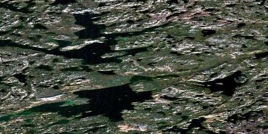 Air photo: Longtom Lake Satellite Image map 086F04 at 1:50,000 Scale