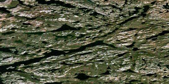 Air photo: Moody Lake Satellite Image map 086F13 at 1:50,000 Scale
