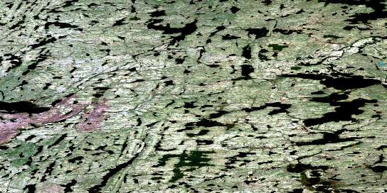 Air photo: Acasta Lake Satellite Image map 086G05 at 1:50,000 Scale