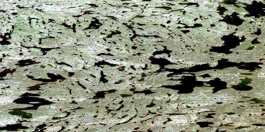 Air photo: Scotstoun Lake Satellite Image map 086G11 at 1:50,000 Scale