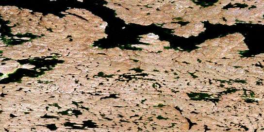 No Title Satellite Map 086H02 at 1:50,000 scale - National Topographic System of Canada (NTS) - Orthophoto