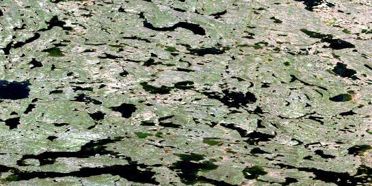 Air photo: Carousel Lake Satellite Image map 086H13 at 1:50,000 Scale