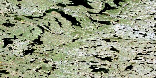 Cowles Lake Satellite Map 086H14 at 1:50,000 scale - National Topographic System of Canada (NTS) - Orthophoto