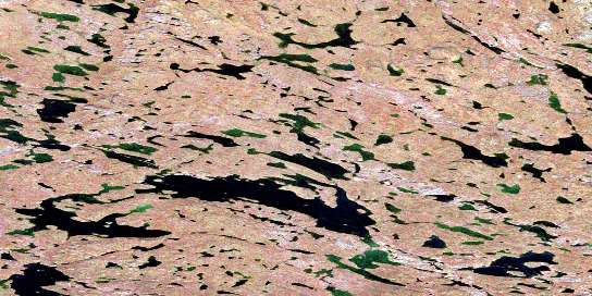 Air photo: Hepburn Lake Satellite Image map 086J06 at 1:50,000 Scale