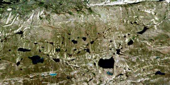 Air photo: Janitzi Creek Satellite Image map 086L16 at 1:50,000 Scale