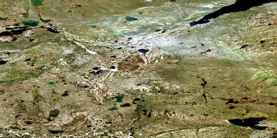 Air photo: Hanbury Kopje Satellite Image map 086N05 at 1:50,000 Scale