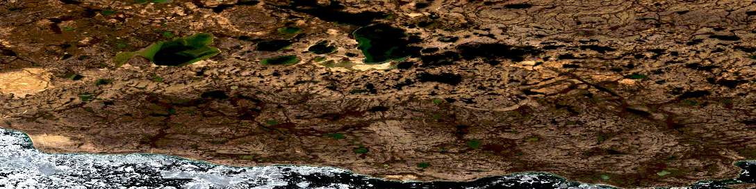 Air photo: Innirit Hills Satellite Image map 087D05 at 1:50,000 Scale