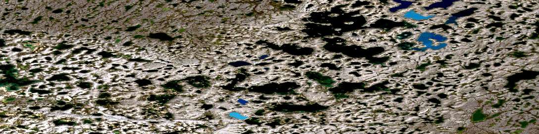 Air photo: Mount Bumpus Satellite Image map 087D09 at 1:50,000 Scale