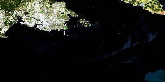 Air photo: Victoria Satellite Image map 092B06 at 1:50,000 Scale