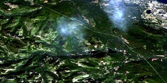 Air photo: Nanaimo Lakes Satellite Image map 092F01 at 1:50,000 Scale
