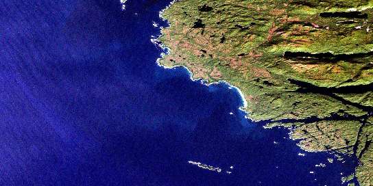 Air photo: Cape Caution Satellite Image map 092M04 at 1:50,000 Scale