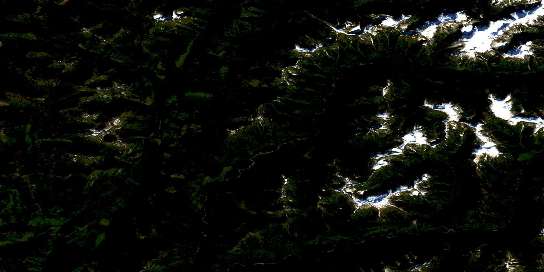 Air photo: Kilbella River Satellite Image map 092M14 at 1:50,000 Scale
