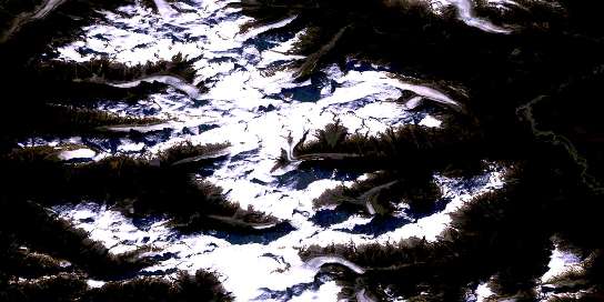 Air photo: Whitemantle Creek Satellite Image map 092N03 at 1:50,000 Scale