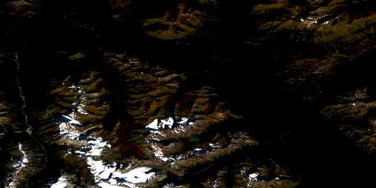 Air photo: Stikelan Creek Satellite Image map 092N08 at 1:50,000 Scale