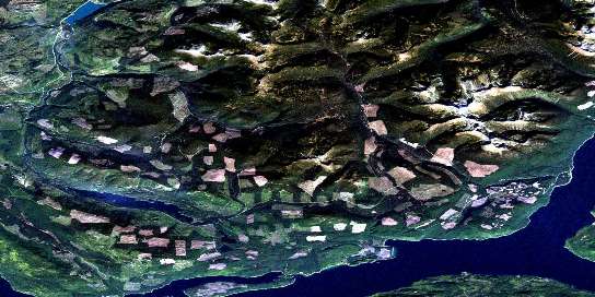 Air photo: Spanish Lake Satellite Image map 093A11 at 1:50,000 Scale