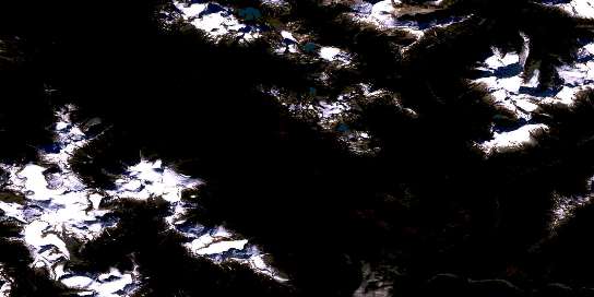 Air photo: South Bentinck Arm Satellite Image map 093D02 at 1:50,000 Scale