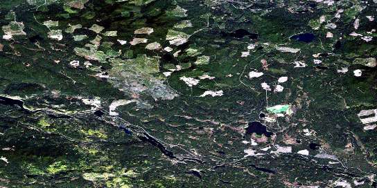Air photo: Pelican Lake Satellite Image map 093G05 at 1:50,000 Scale
