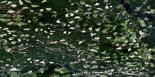 Air photo: Chilako River Satellite Image map 093G12 at 1:50,000 Scale