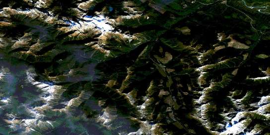 Air photo: Goat River Satellite Image map 093H07 at 1:50,000 Scale