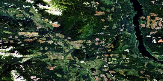 Air photo: Harold Price Creek Satellite Image map 093M02 at 1:50,000 Scale