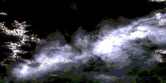 Air photo: Hazelton Satellite Image map 093M05 at 1:50,000 Scale