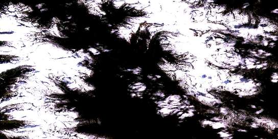 Air photo: Shelagyote Peak Satellite Image map 093M14 at 1:50,000 Scale