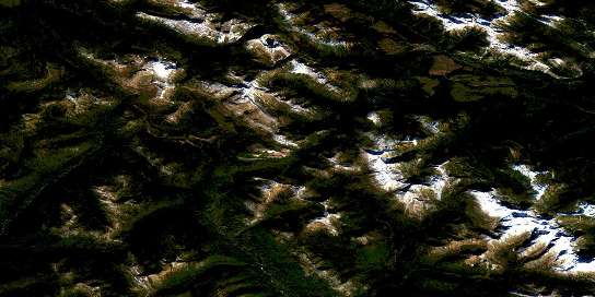 Air photo: Mount Reynolds Satellite Image map 093O01 at 1:50,000 Scale