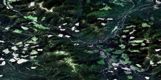 Air photo: Philip Creek Satellite Image map 093O05 at 1:50,000 Scale