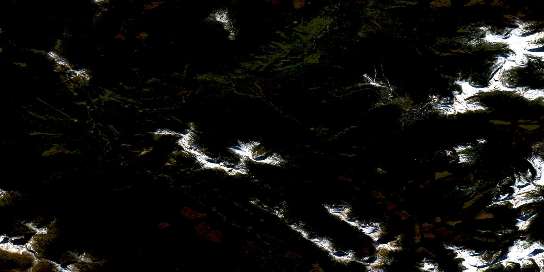 Air photo: Sukunka River Satellite Image map 093P04 at 1:50,000 Scale