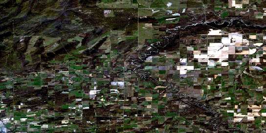 Air photo: Sunset Prairie Satellite Image map 093P15 at 1:50,000 Scale