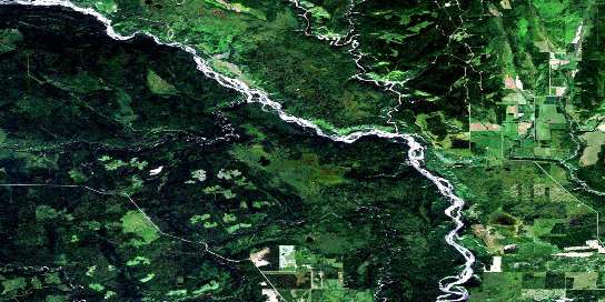 Air photo: Ground Birch Creek Satellite Image map 094A05 at 1:50,000 Scale