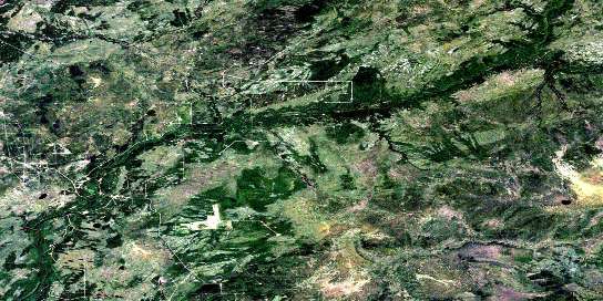 Air photo: Doig River Satellite Image map 094A16 at 1:50,000 Scale